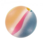 Perle imitation bille 18 mm Rose/Jaune/Bleu canard|raw }}