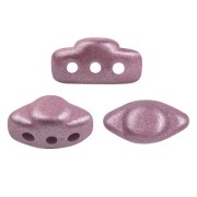 Perles en verre Volos® par Puca® 4x8 mm - Dark Plum Metallic Mat x10g|raw }}