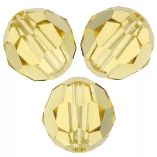 Perle ronde PureCrystal 5000 8 mm - Reinvented Dark Jonquil x1