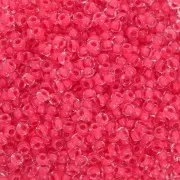 Perles rocailles Preciosa  11/0 2 mm - Terra Intensive - Red Lined x20g