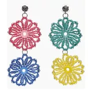 Perles rocailles Preciosa  11/0 2 mm - Terra Intensive - Blue Lined x20g