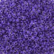 Perles rocailles Preciosa  11/0 2 mm - Terra Intensive - Lilac Lined x20g
