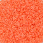 Perles rocailles Preciosa  11/0 2 mm - Terra Intensive - Orange Lined x20g
