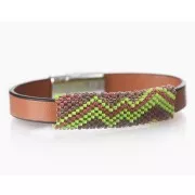 Preciosa Perles rocailles 11/0 2 mm - Terra Intensive - Orange Lined x20g