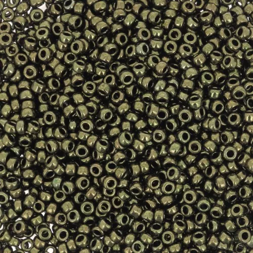 Rocaille Miyuki 15/0 459 - Olive Metallic x8 g