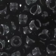 Rocailles Matubo 7/0 - 3.5 mm Jet x10g