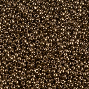 Rocaille Miyuki 15/0 457 - Dark Bronze Metallic x8g