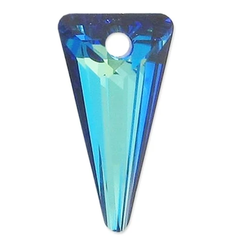 Pendentif Spike PureCrystal 6480 28 mm Crystal Bermuda Blue