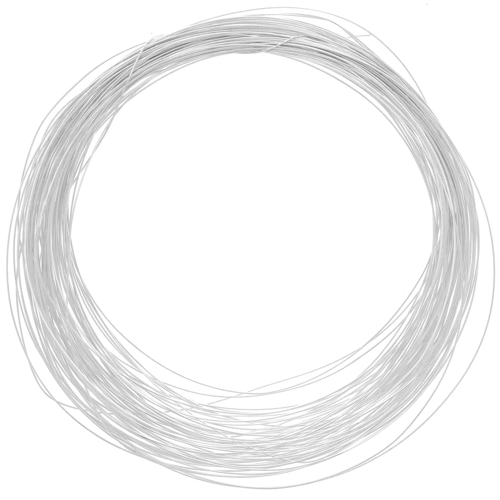 Fil d'argent nickelé de calibre 10, rond, doux et doux, 28,3 g CRAFT WIRE