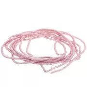 Cannetille frisée pour broderie - broches & bijoux brodés 1.6 mm - Baby Pink x5g