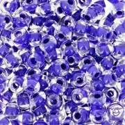 Perles rocailles Preciosa  6/0 4 mm - Terra Intensive - Lilac Lined x20g