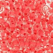 Perles rocailles Preciosa 6/0 4 mm - Terra Intensive - Red Lined x20g
