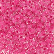 Perles rocailles Preciosa 8/0 3 mm - Terra Intensive - Magenta Lined x20g