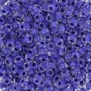 Perles rocailles Preciosa 8/0 3 mm - Terra Intensive - Lilac Lined x20g