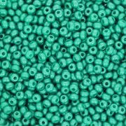 Perles rocailles Preciosa 11/0 2 mm - Permalux Sea Green x20g