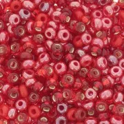 Perles rocailles Preciosa 8/0 3 mm - Mix Red x20g