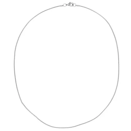 Tour de cou maille serpentine 1.2 mm Argenté x42 cm