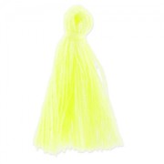 Pompon imitation coton 27-30 mm Jaune Pastel|raw }}