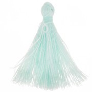Pompon imitation coton 27-30 mm - Light Cyan|raw }}