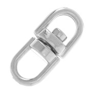 Connecteur pour porte clefs 14 mm - Argenté x1|raw }}