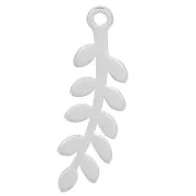 Breloque fougère 16x5 mm - Argent 925 x1