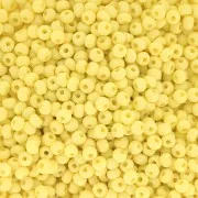 Perles rocailles Preciosa 11/0 2 mm - Permalux Light Yellow Mat x20g