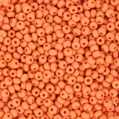 Perles rocailles Preciosa  11/0 2 mm - Permalux Orange Mat x20g