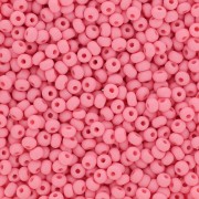 Perles rocailles Preciosa 11/0 2 mm - Permalux Pink Mat x20g