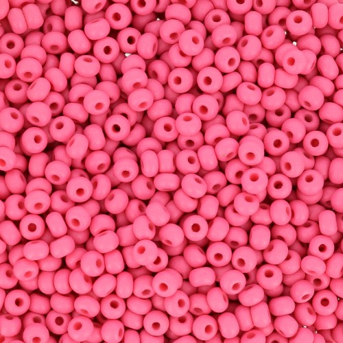 Perles rocailles Preciosa 11/0 2 mm - Permalux Fuchsia Mat x20g