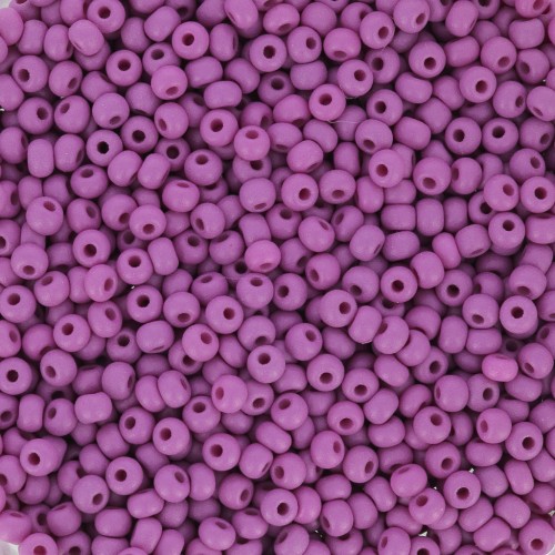 Perles rocailles Preciosa 11/0 2 mm - Permalux Purple Mat x20g