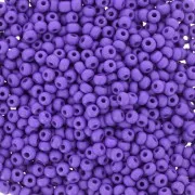 Perles rocailles Preciosa  11/0 2 mm - Permalux Dark Violet Mat x20g