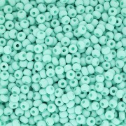 Perles rocailles Preciosa  11/0 2 mm - Permalux Mint Mat x20g