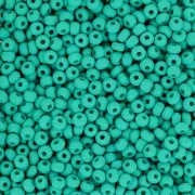 Perles rocailles Preciosa 11/0 2 mm - Permalux Sea Green Mat x20g
