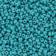 Perles rocailles Preciosa  11/0 2 mm - Permalux Teal Mat x20g