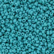Perles rocailles Preciosa  11/0 2 mm - Permalux Teal Mat x20g