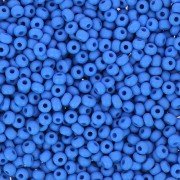 Perles rocailles Preciosa  11/0 2 mm - Permalux Blue Mat x20g