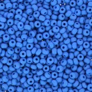 Perles rocailles Preciosa  11/0 2 mm - Permalux Blue Mat x20g