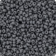 Perles rocailles Preciosa  11/0 2 mm - Permalux Grey Mat x20g