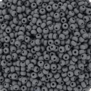 Perles rocailles Preciosa  11/0 2 mm - Permalux Grey Mat x20g