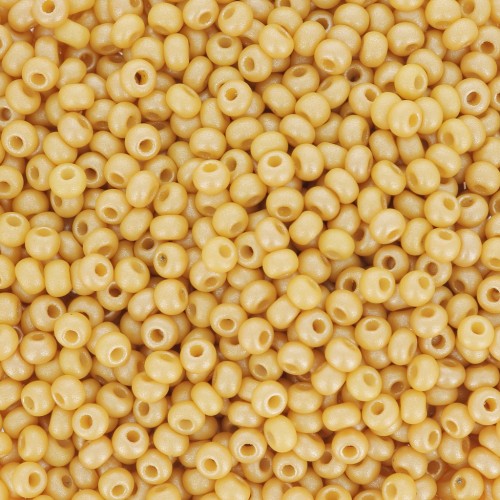 Perles rocailles Preciosa 11/0 2 mm - Permalux Yellow Brown x20g