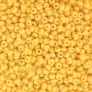 Perles rocailles Preciosa 11/0 2 mm - Permalux Dark Yellow x20g
