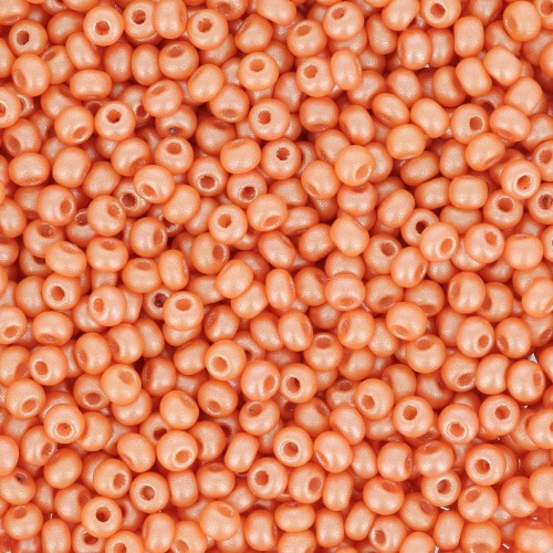 Perles rocailles Preciosa 11/0 2 mm - Permalux Apricot x20g