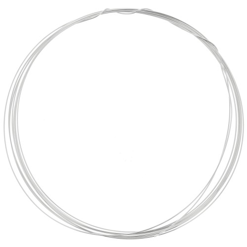 Fil semi-dur en Argent fin 999/1000 rond 0,40 mm x 2m