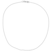 Tour de cou enfant maille gourmette 1.4 mm - Argent 925 x35cm|raw }}