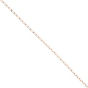 Chaîne maille Forçat 1.7 mm en Rose Gold filled (or laminé)  x 50 cm|raw }}