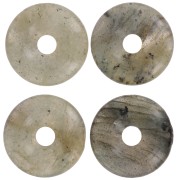 Donuts 20 mm pierre gemme - Labradorite x1