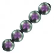 Perles nacrées PureCrystal 5810 3 mm Iridescent Purple Pearl x20