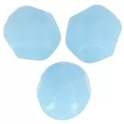 Facettes 6 mm Opaque Aquamarine x25