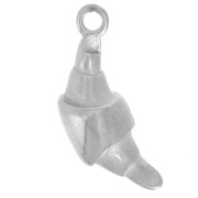 Breloque croissant 17x7 mm - Acier inoxydable 316L x1|raw }}