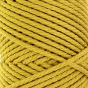 Bobine de cordon en coton pour macramé 3 mm - Quality - Olive x50m